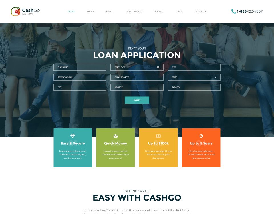 Finance Website 144