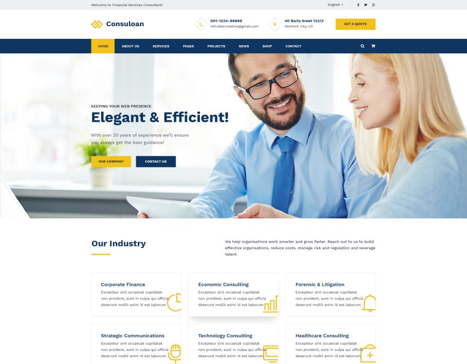 Finance Website 147