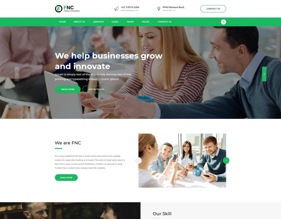 Finance Website 16