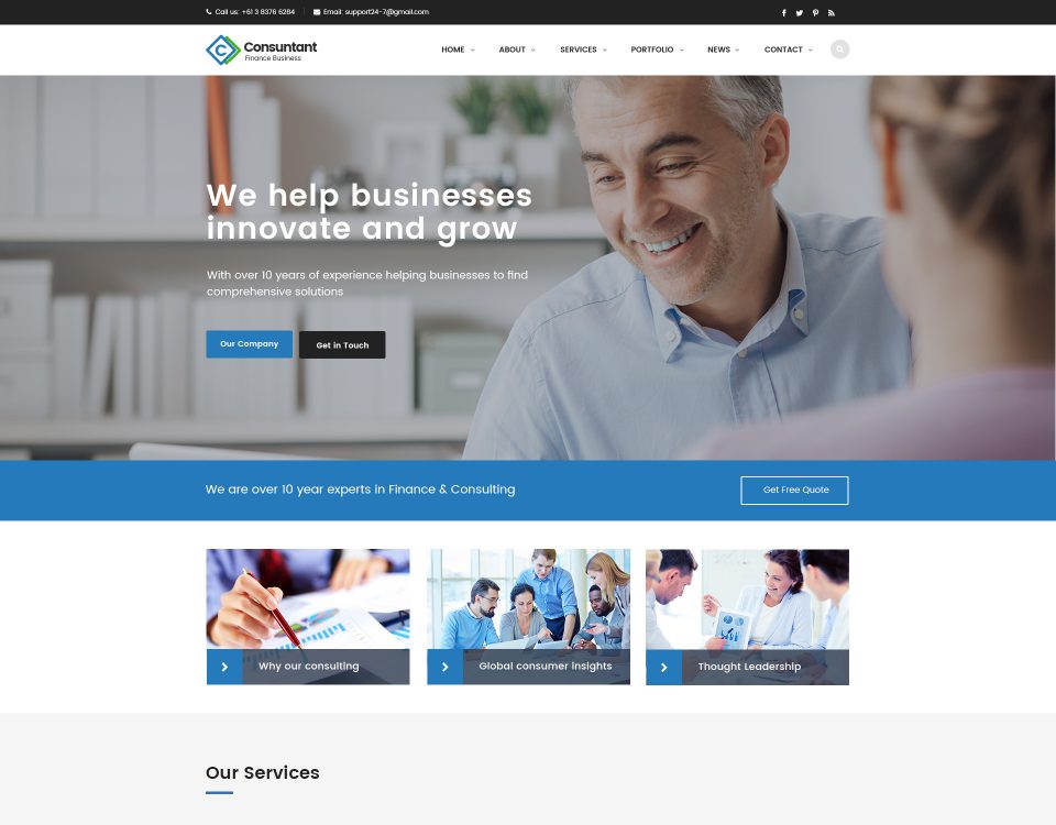 Finance Website 17