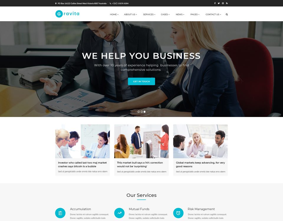 Finance Website 18