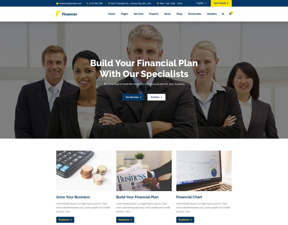 Finance Website 19