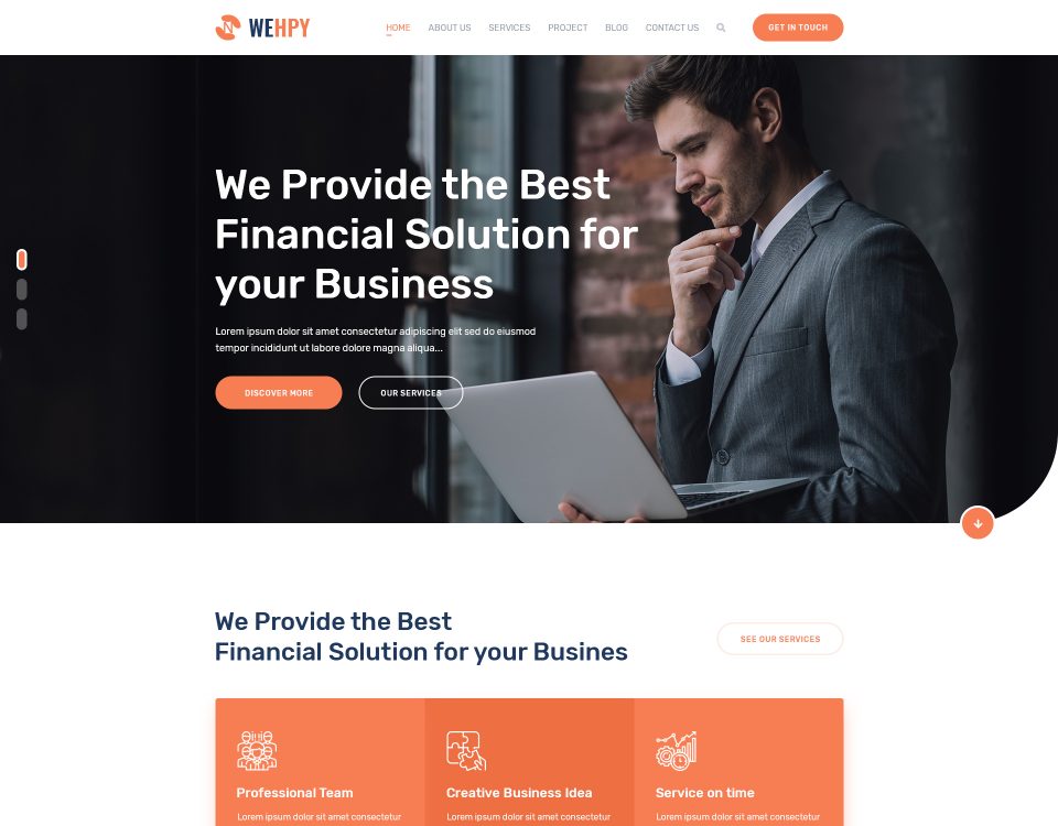 Finance Website 26