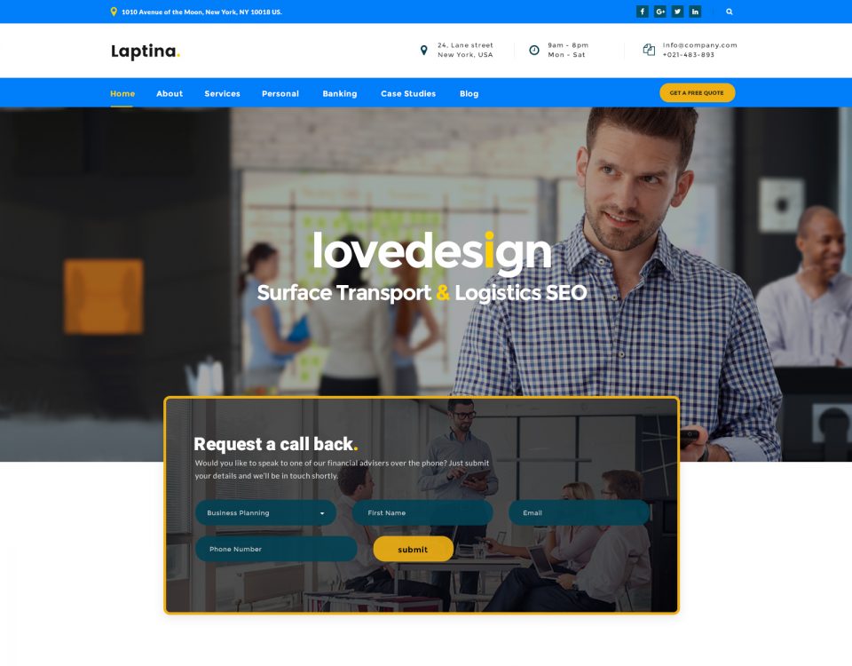Finance Website 28