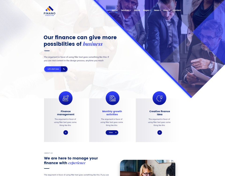 Finance Website 34