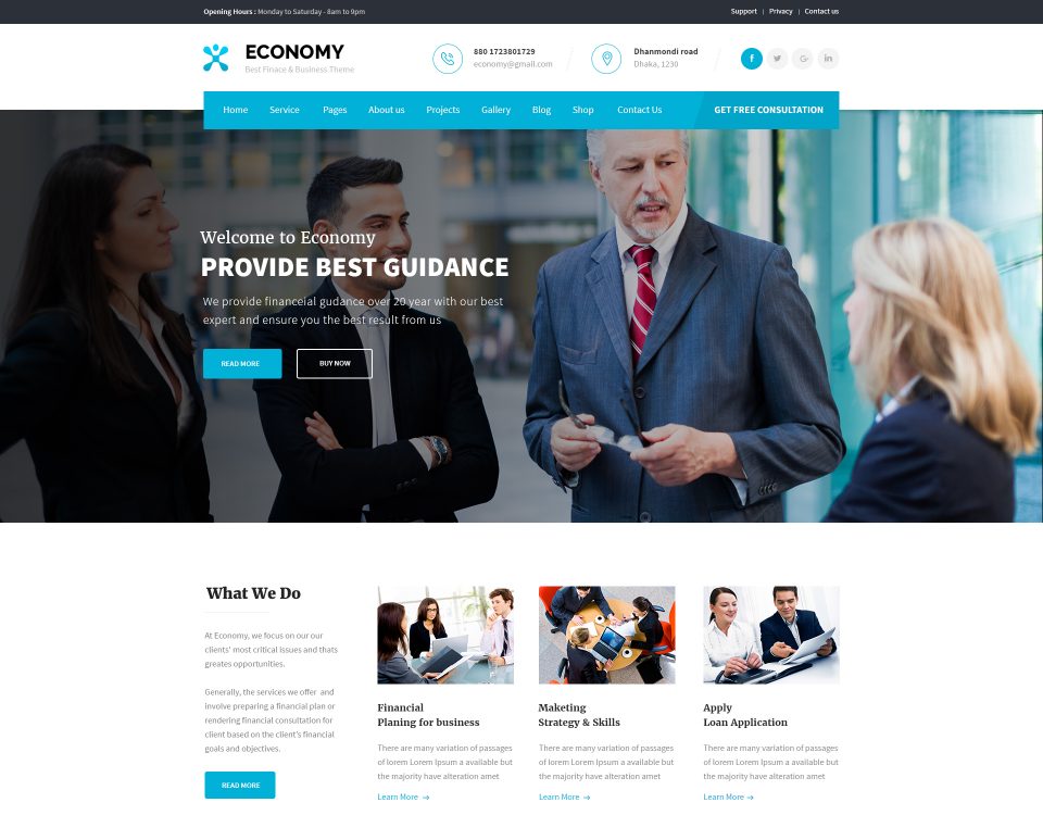 Finance Website 35