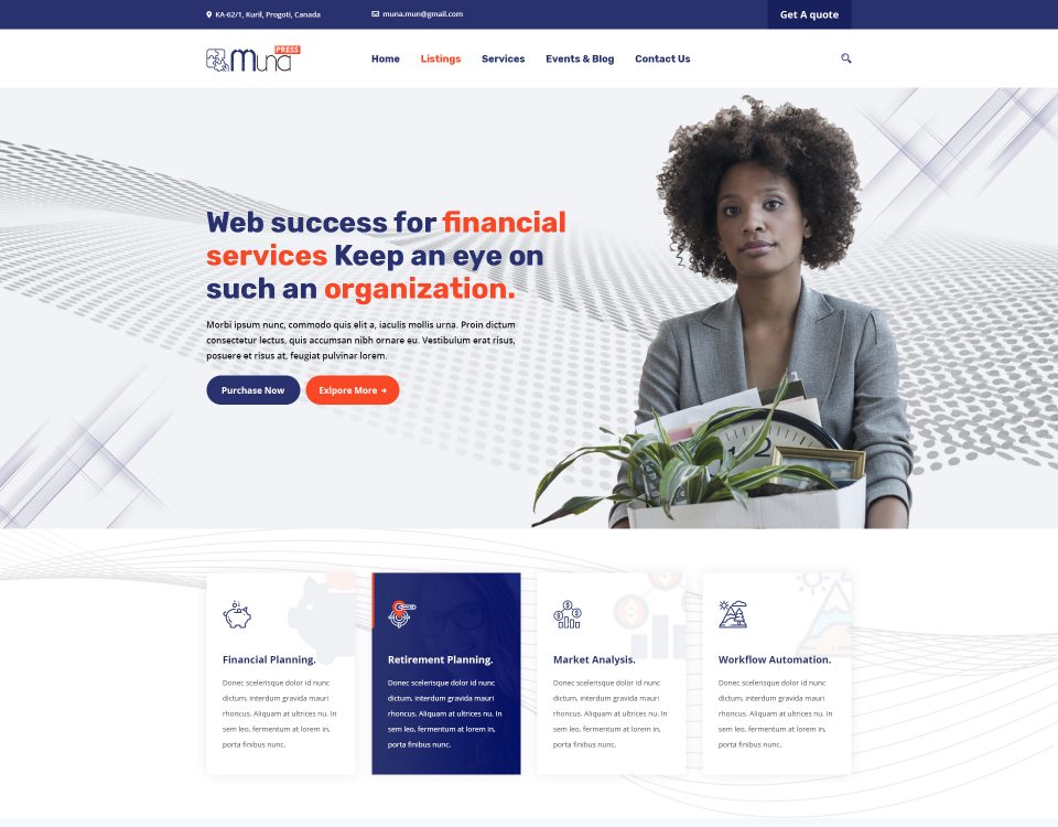 Finance Website 39