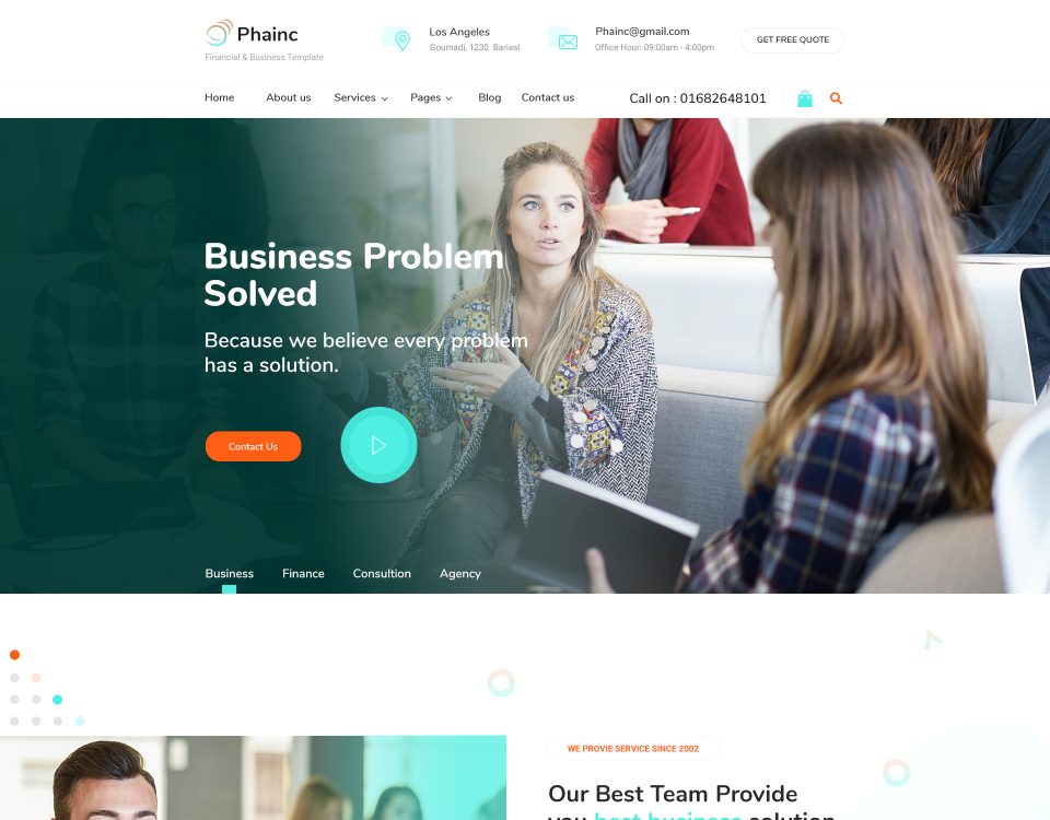 Finance Website 53