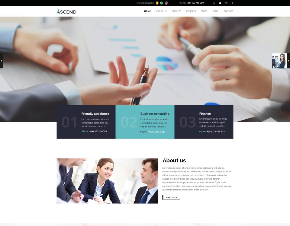 Finance Website 55