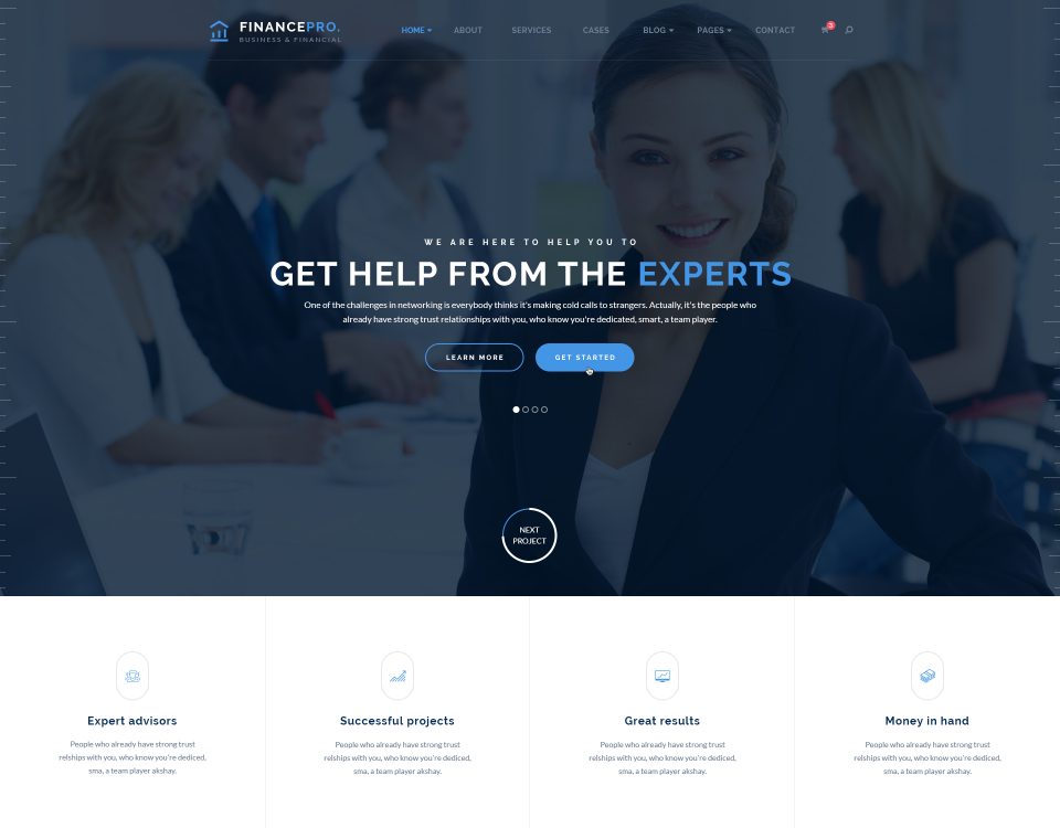 Finance Website 56