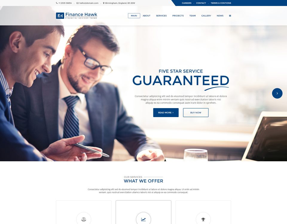 Finance Website 66