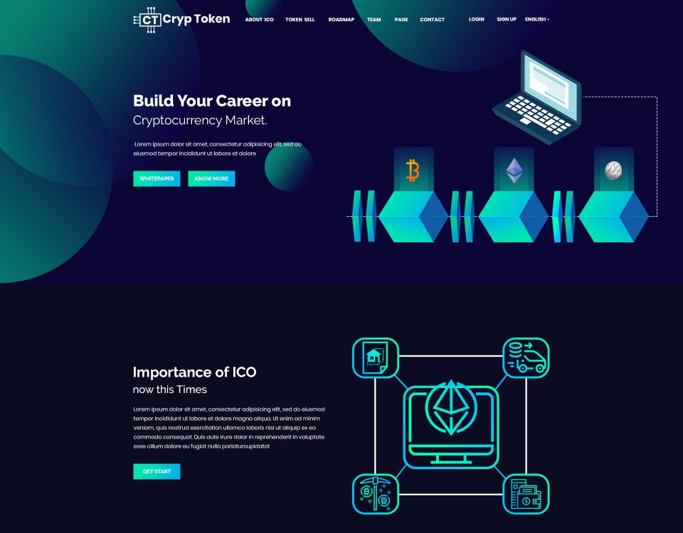 Finance Website 75