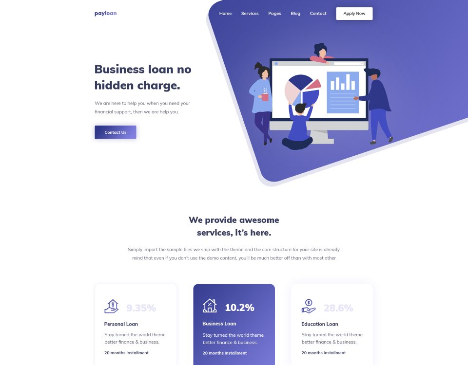 Finance Website 81