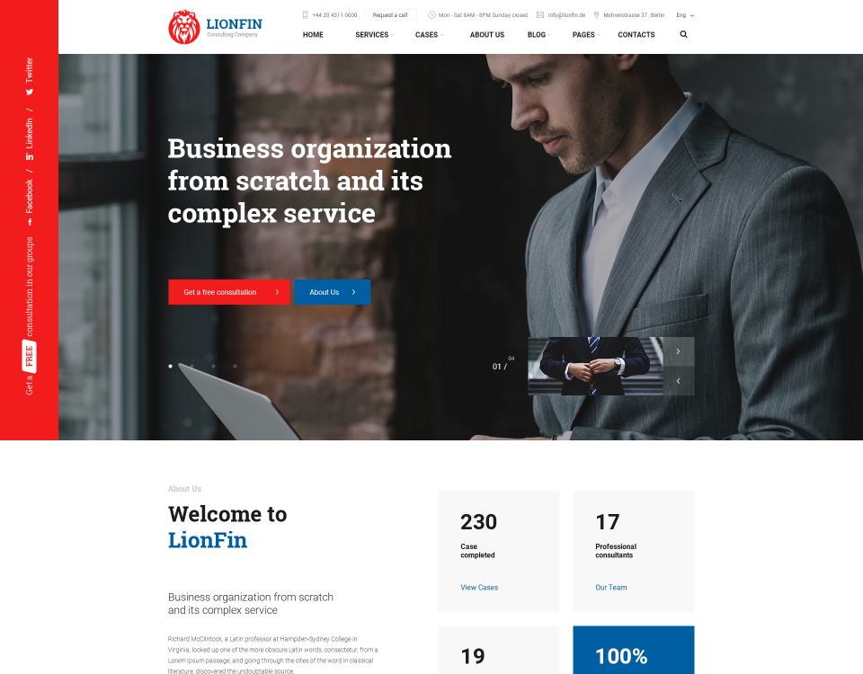 Finance Website 89