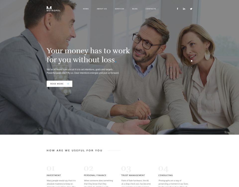 Finance Website 94